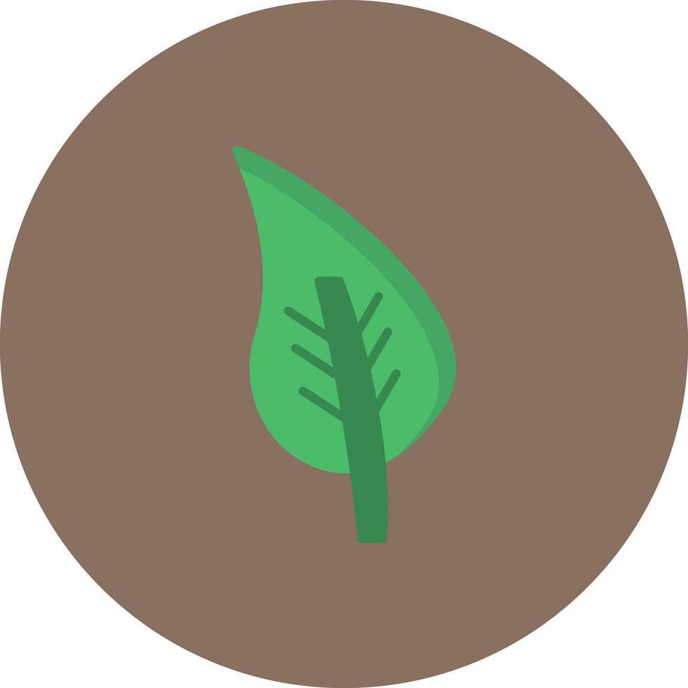 icono de vector de hoja