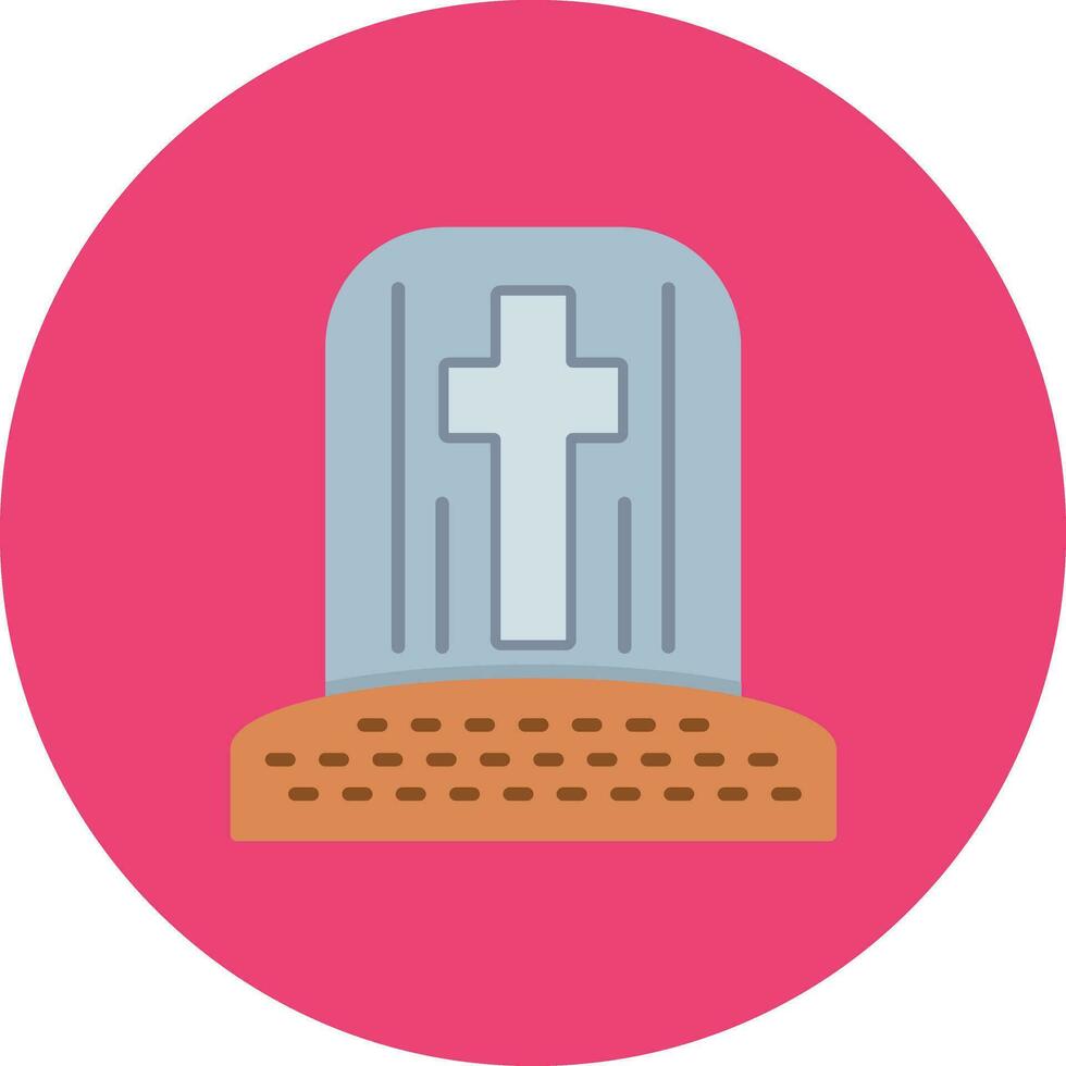 icono de vector de cementerio