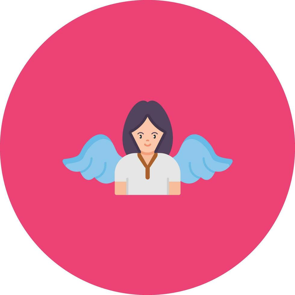 ángel vector icono