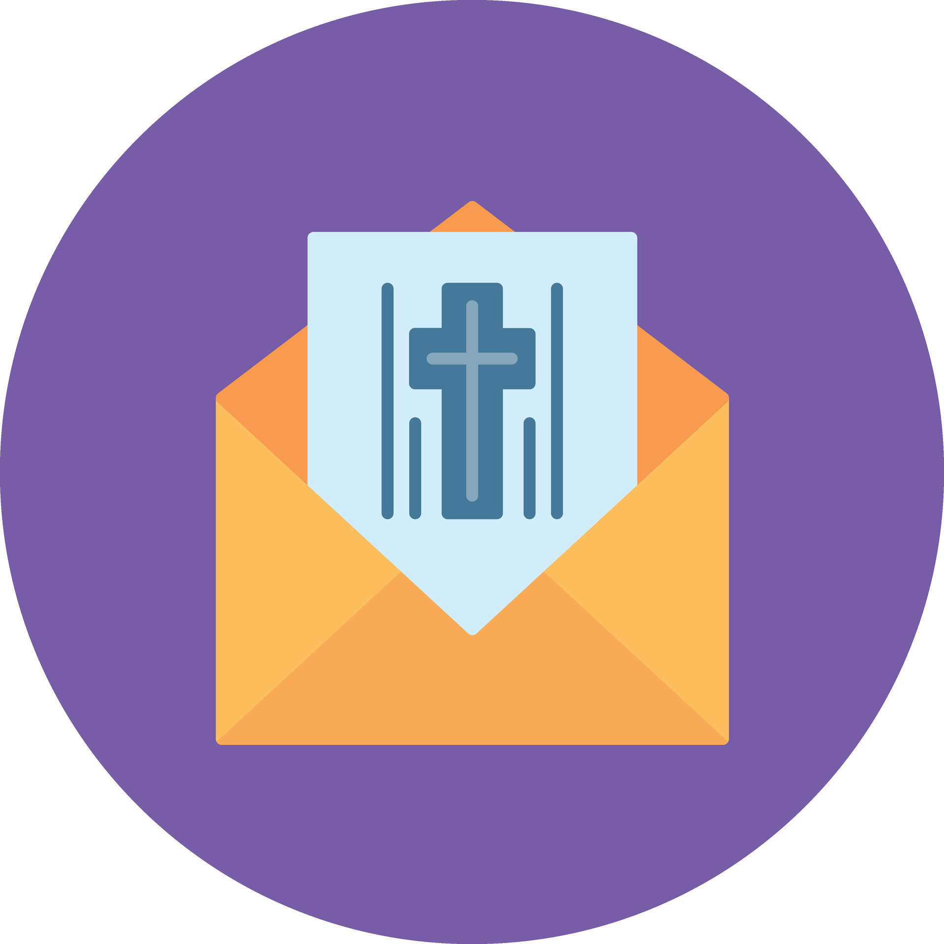 Death Announcement Vector Icon 31066878 Vector Art at Vecteezy