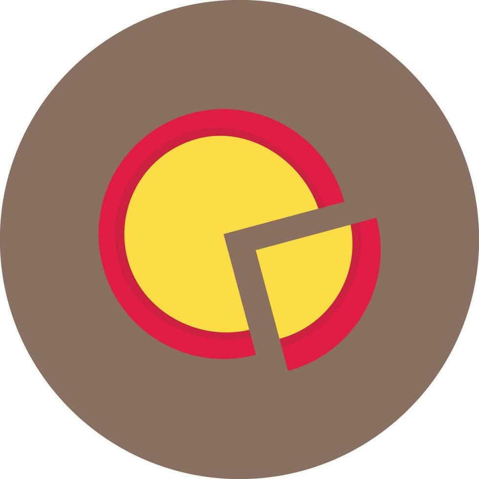 Donut Chart Vector Icon