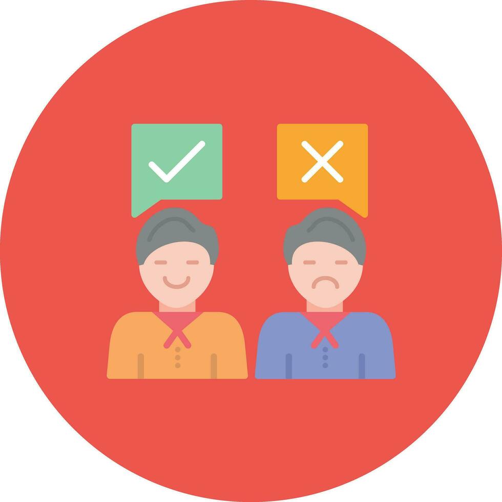 Disagree Vector Icon