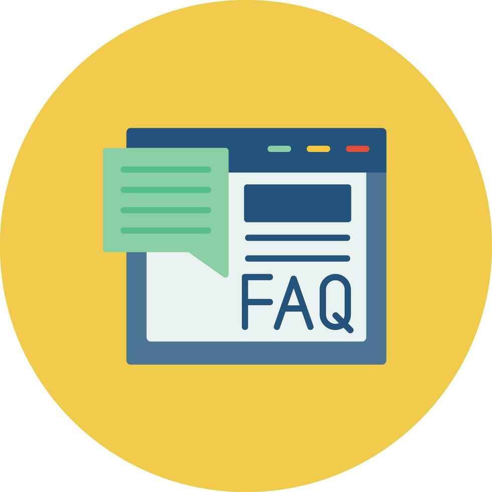 FAQ Vector Icon