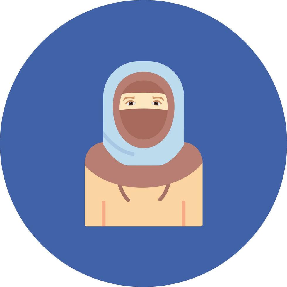 Female Bedouin Vector Icon