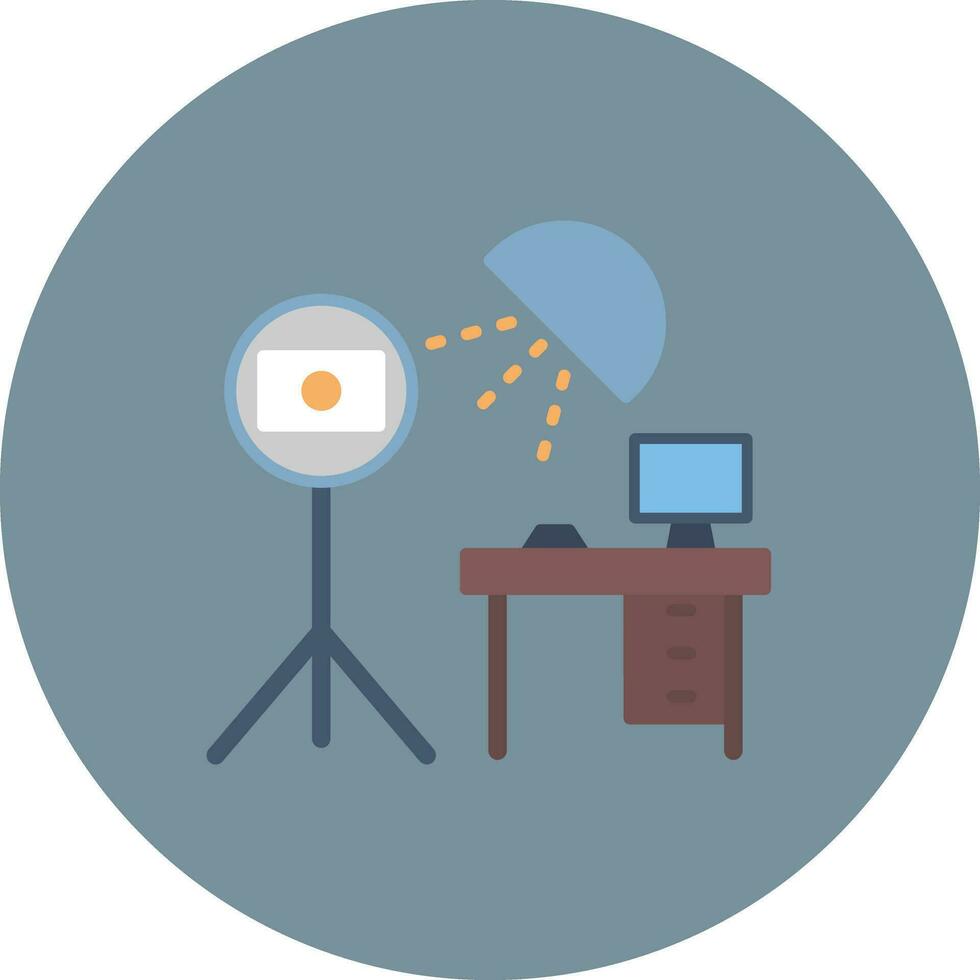 Photo Studio Vector Icon