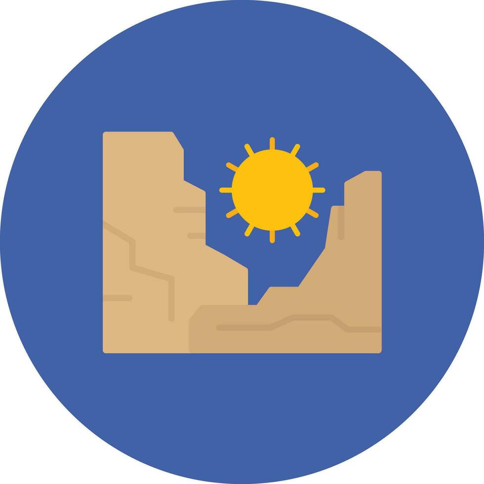 Grand Canyon Vector Icon