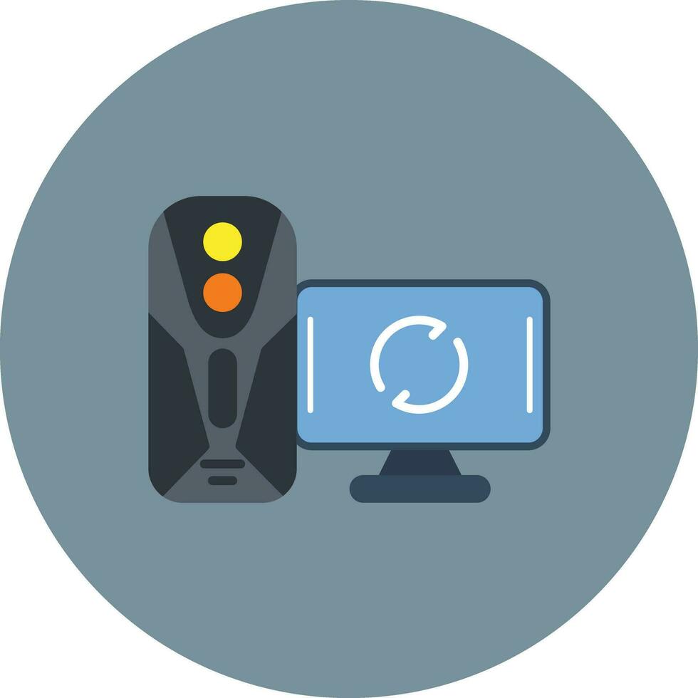 Lag Vector Icon