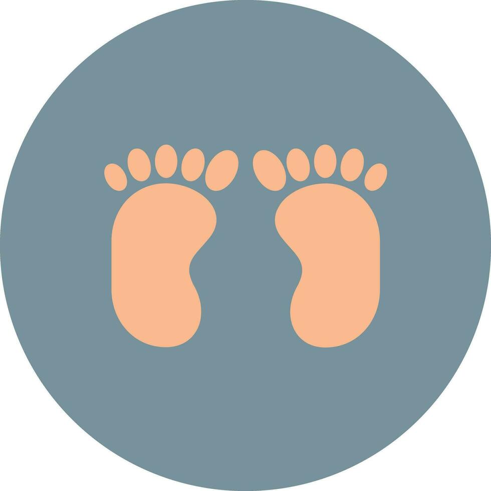 Footprint Vector Icon