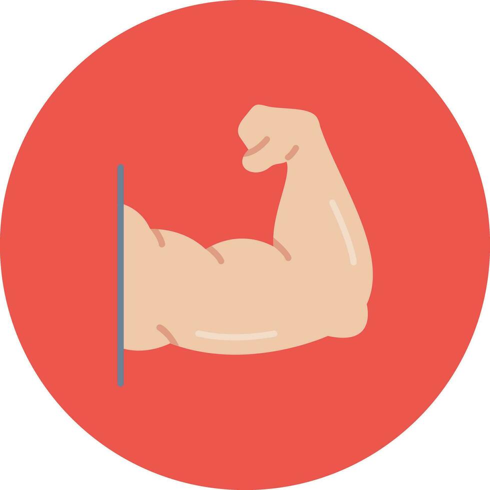 Arm Muscle Vector Icon