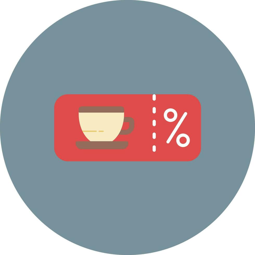 Coffee Card Vector Icon