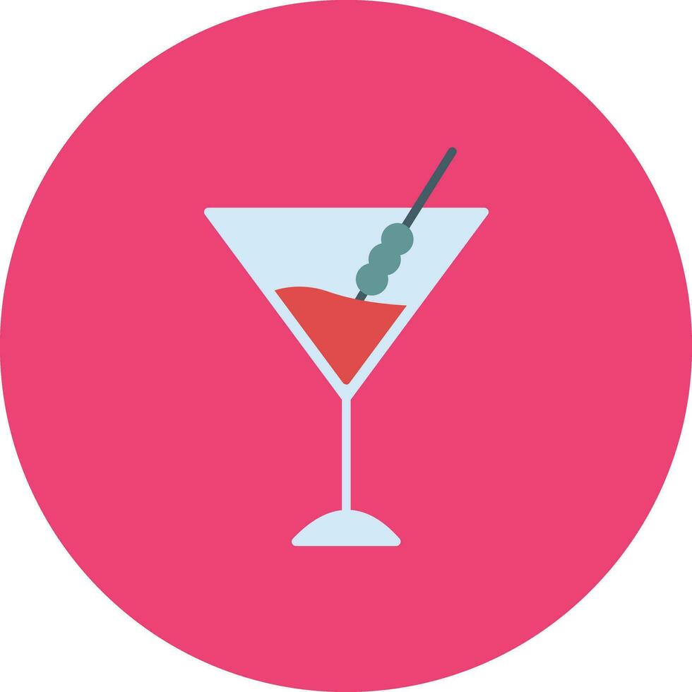 icono de vector de martini