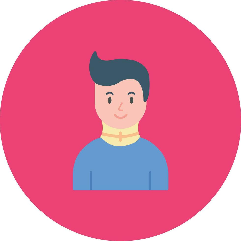 Broken Neck Vector Icon