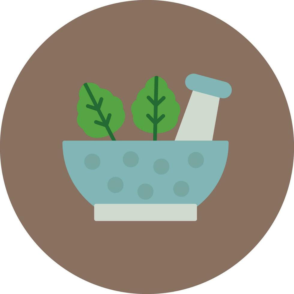 Herbal Treatment Vector Icon