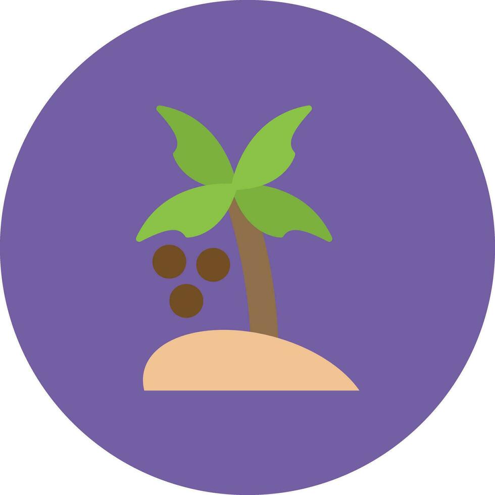 Palm Oil Vector Icon