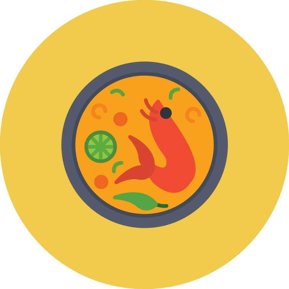 Tom Yum Vector Icon