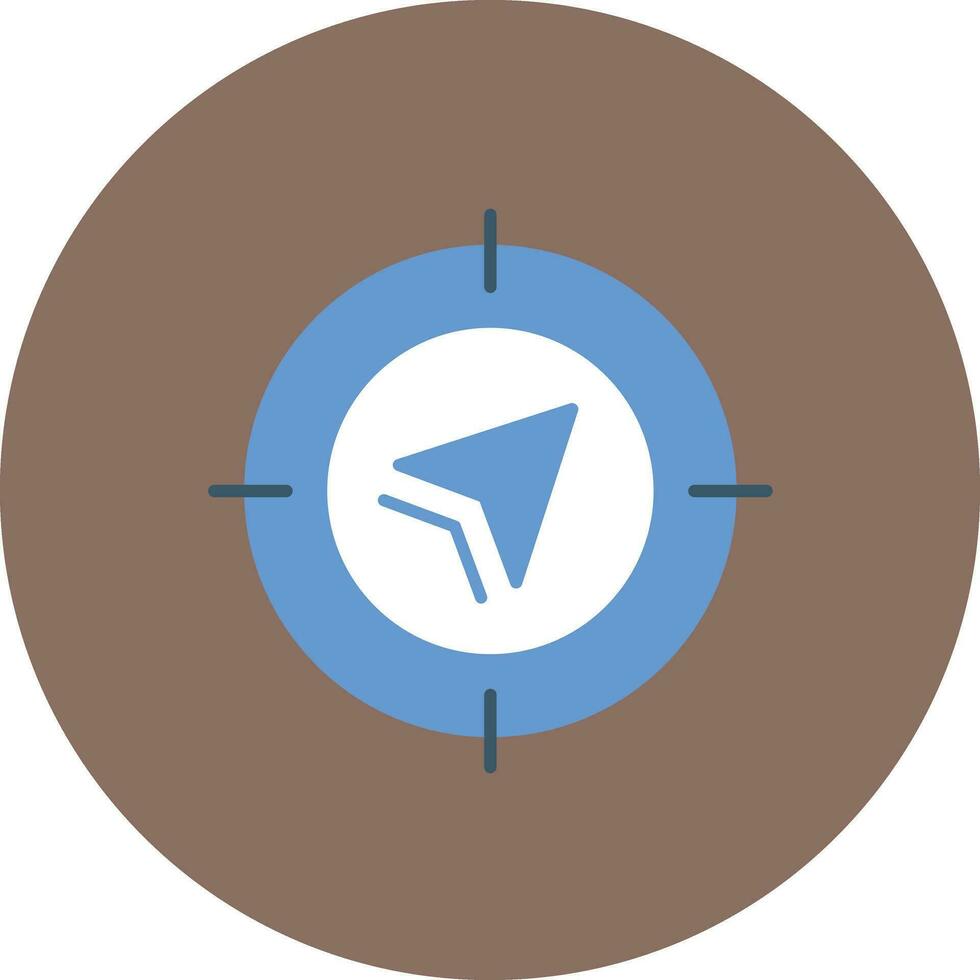 Current Location Vector Icon