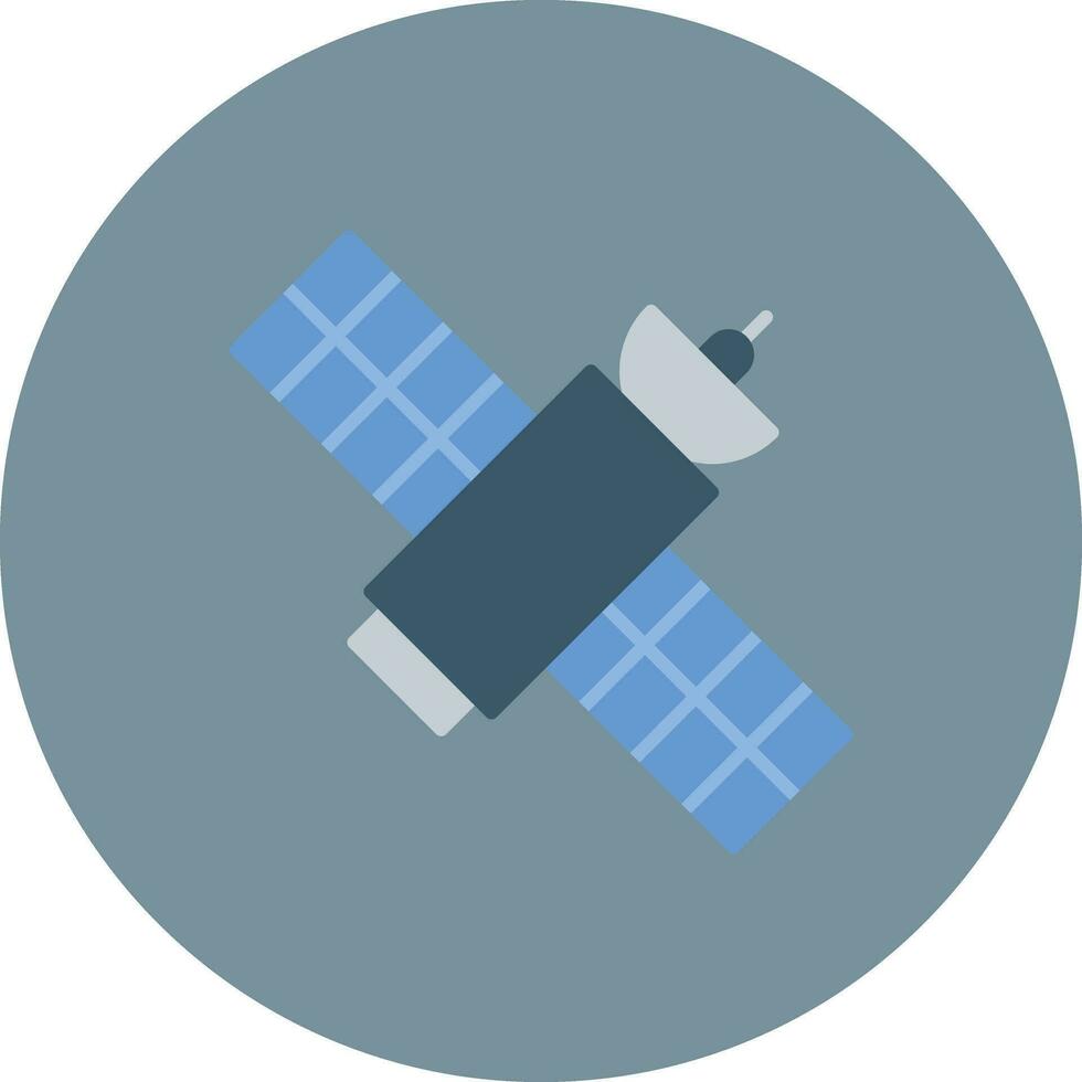 icono de vector de satélite