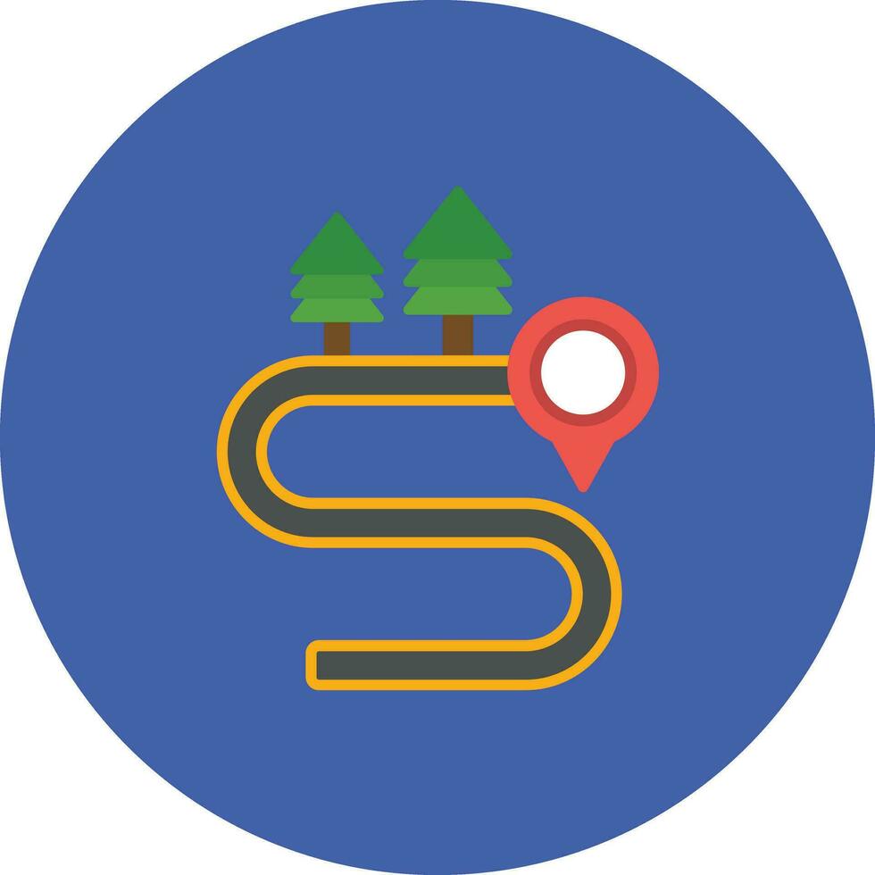 Sealed Road Vector Icon