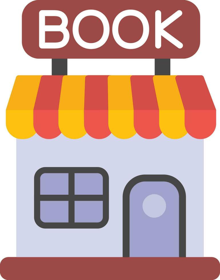 Book Shop Vector Icon