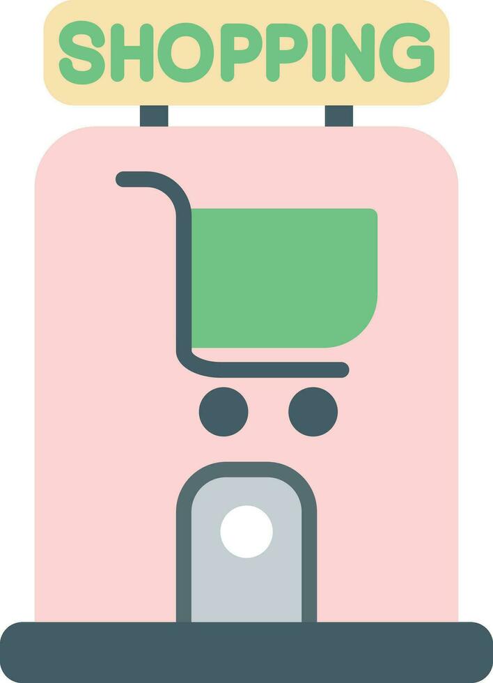 Shopping Center Vector Icon