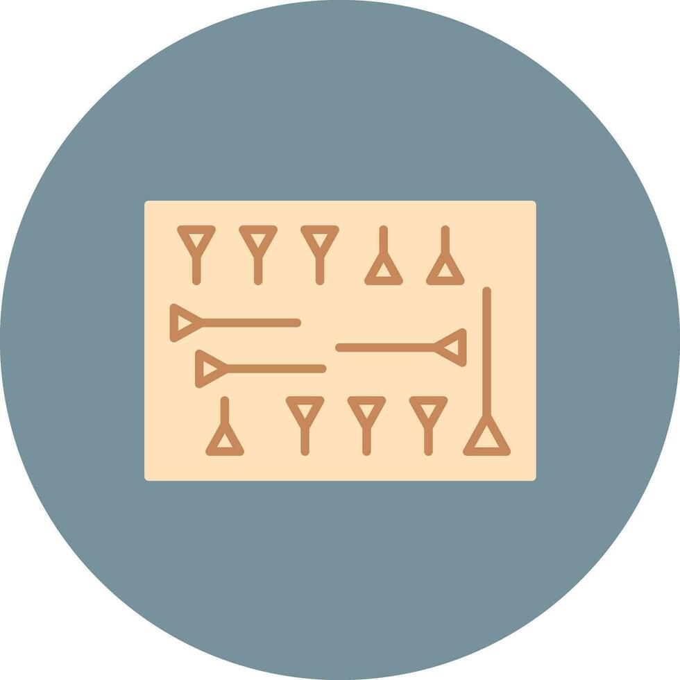 Cuneiform Vector Icon