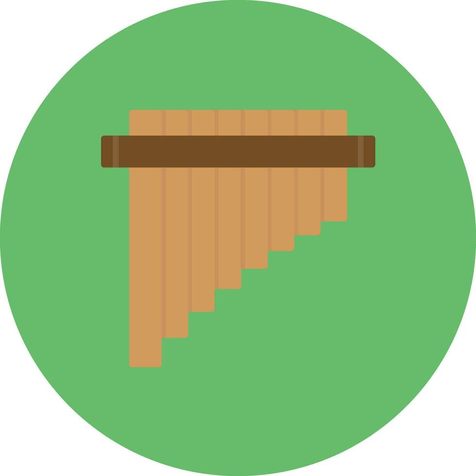 Pan Flute Vector Icon