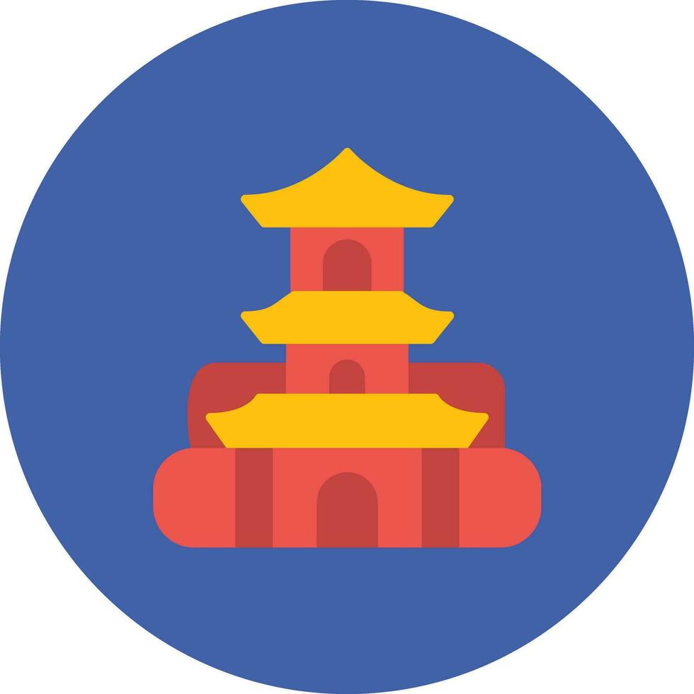 Stupa Vector Icon