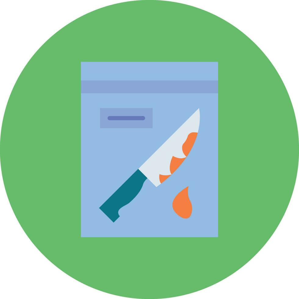 Blood Evidence Vector Icon