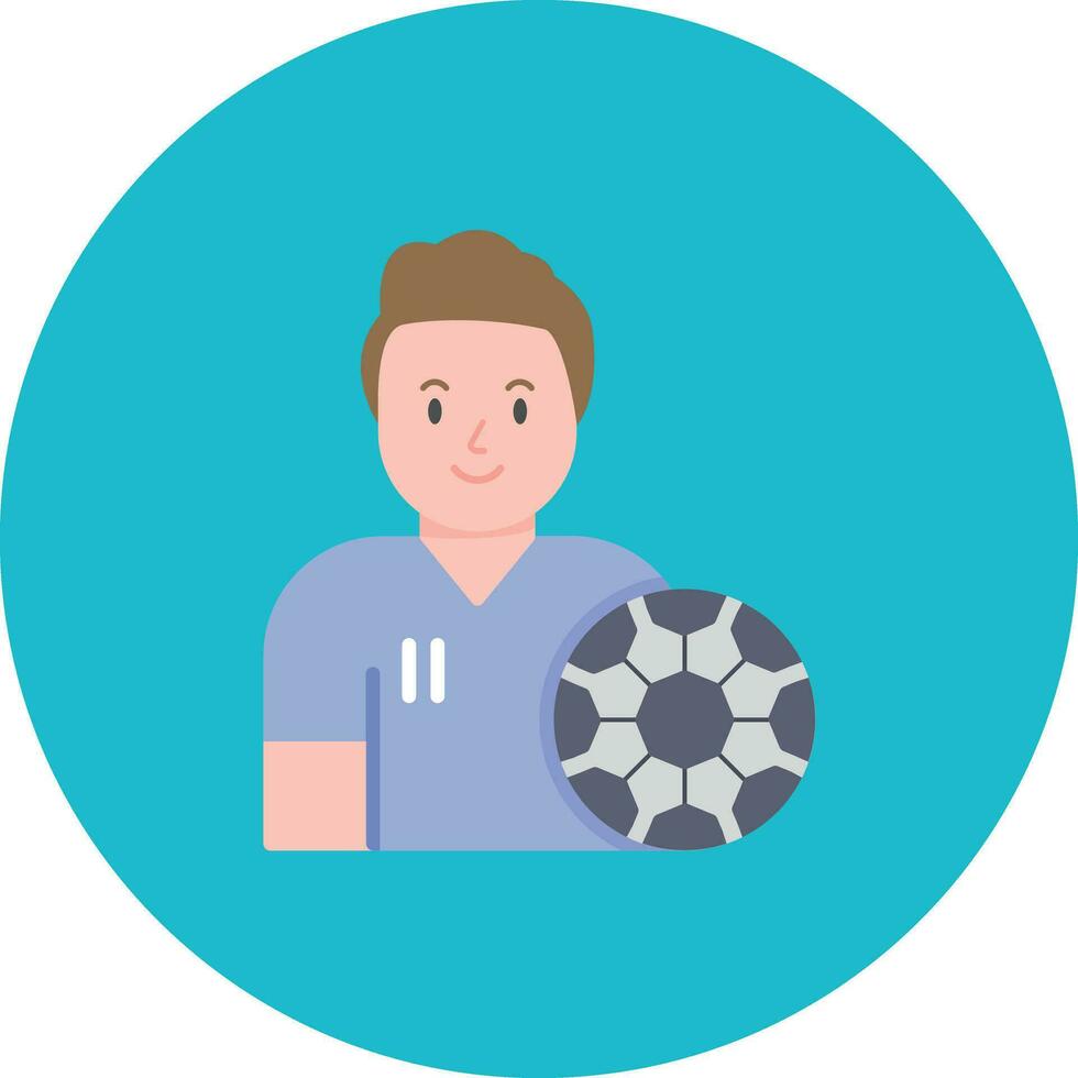 Football Player Vector Icon