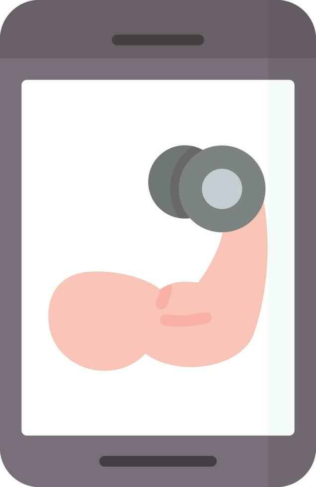 Online Gym Vector Icon