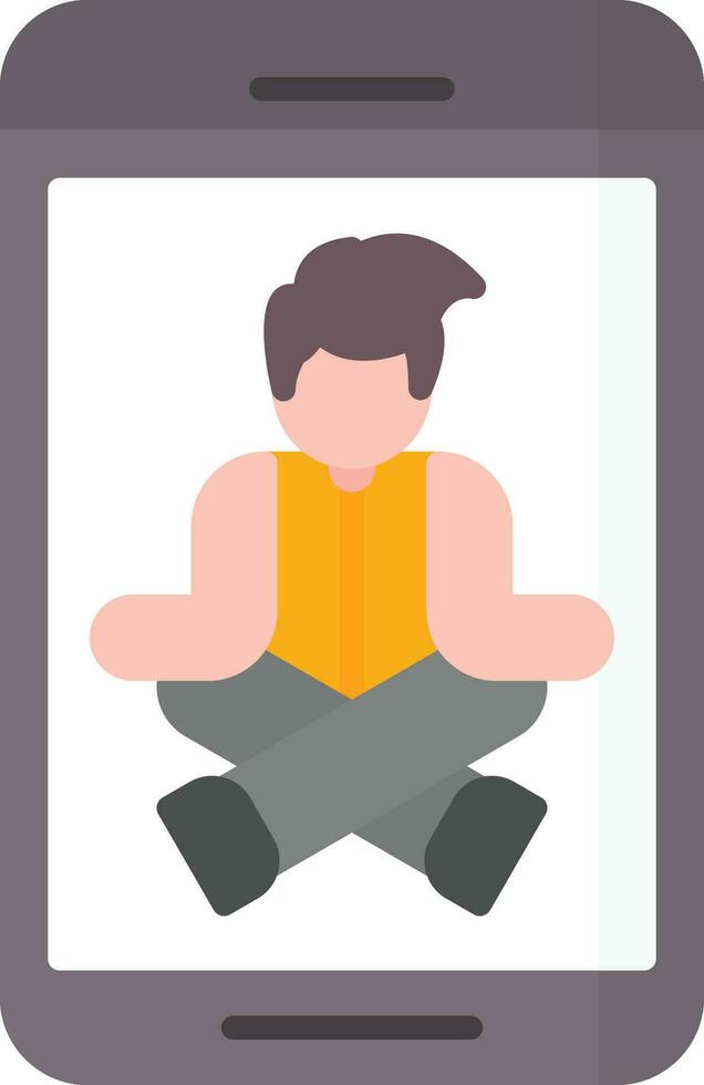 Meditation Vector Icon