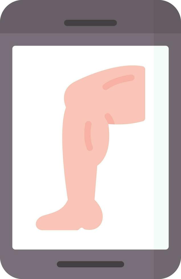 Leg Muscle Vector Icon