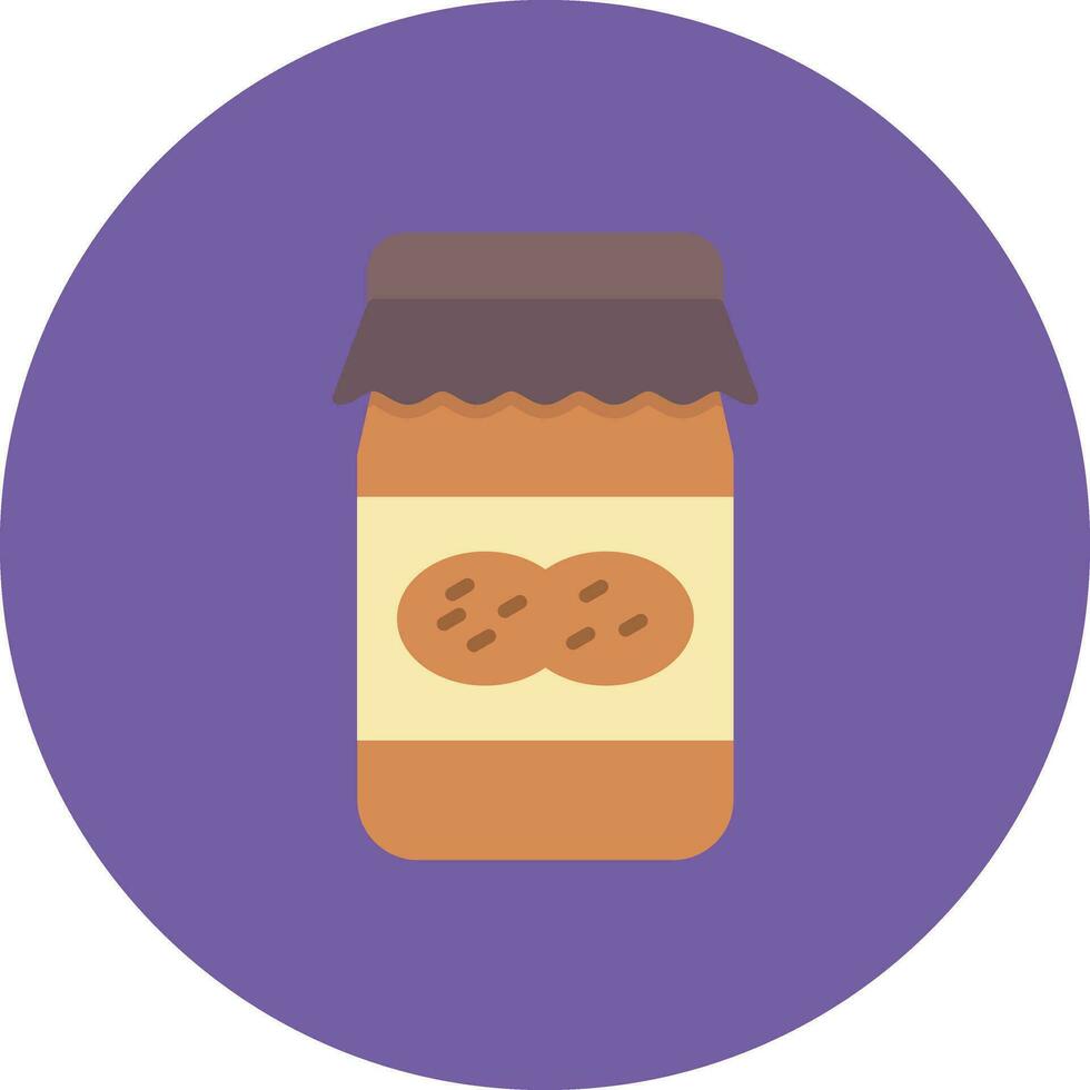 Peanut Butter Vector Icon