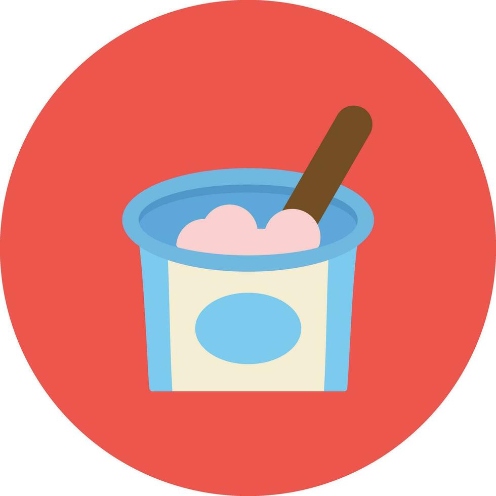 Yogurt Vector Icon