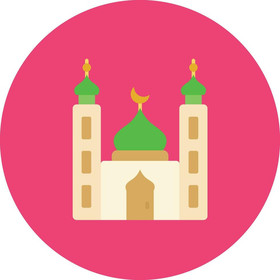 pequeño mezquita vector icono