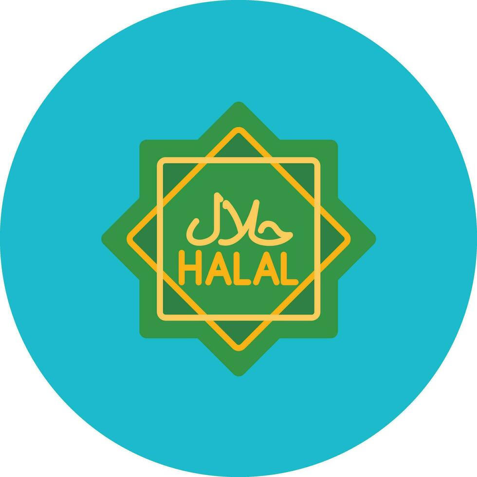 Halal Vector Icon