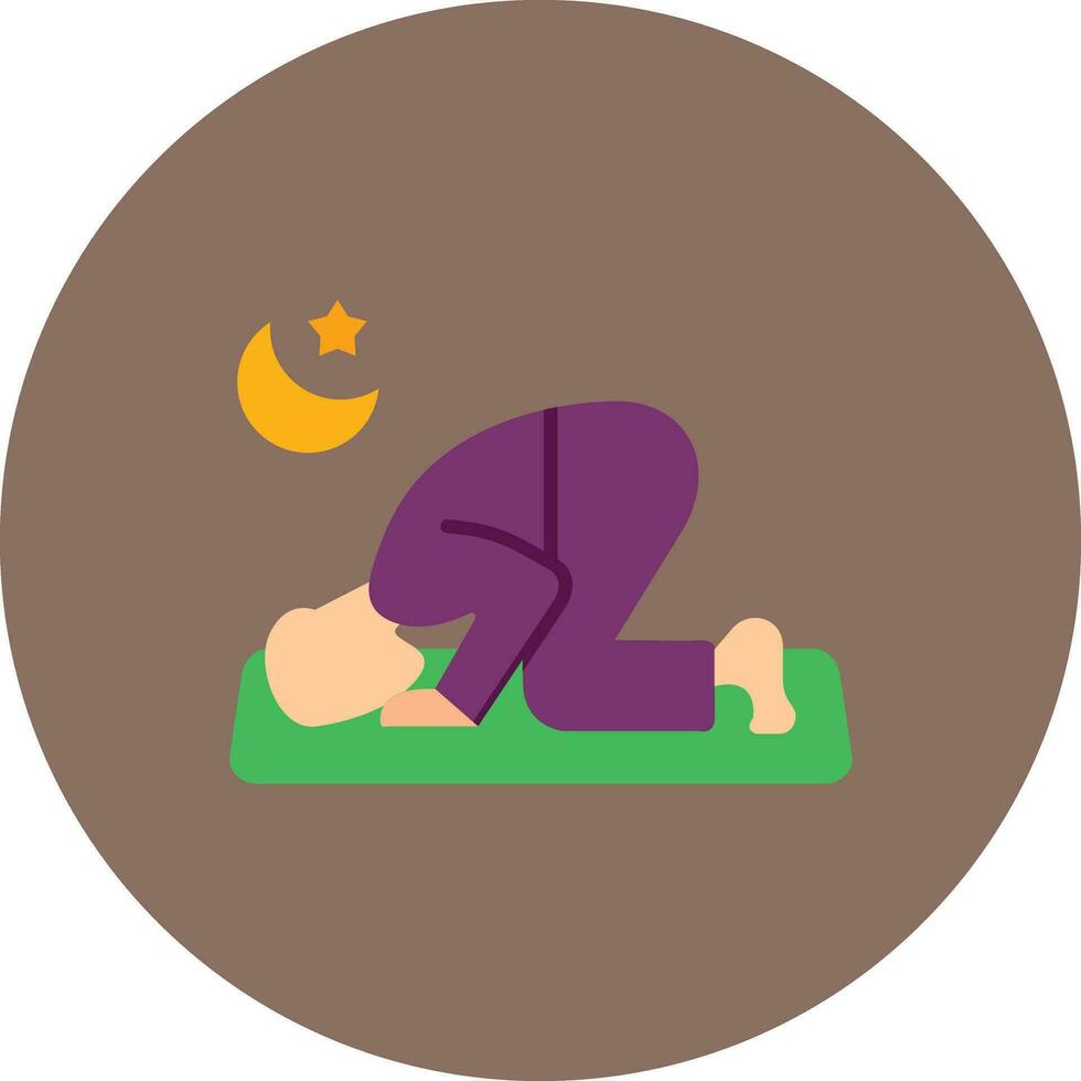 Praying Vector Icon