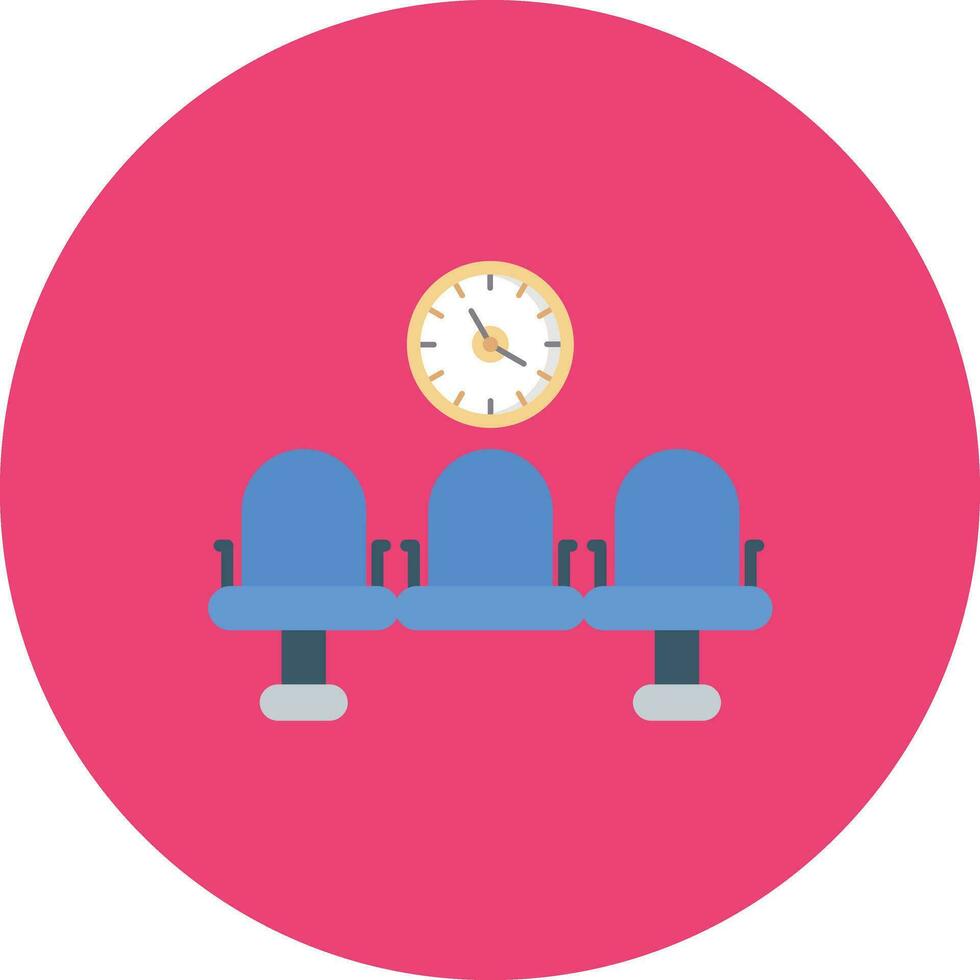 Patients Waiting Vector Icon