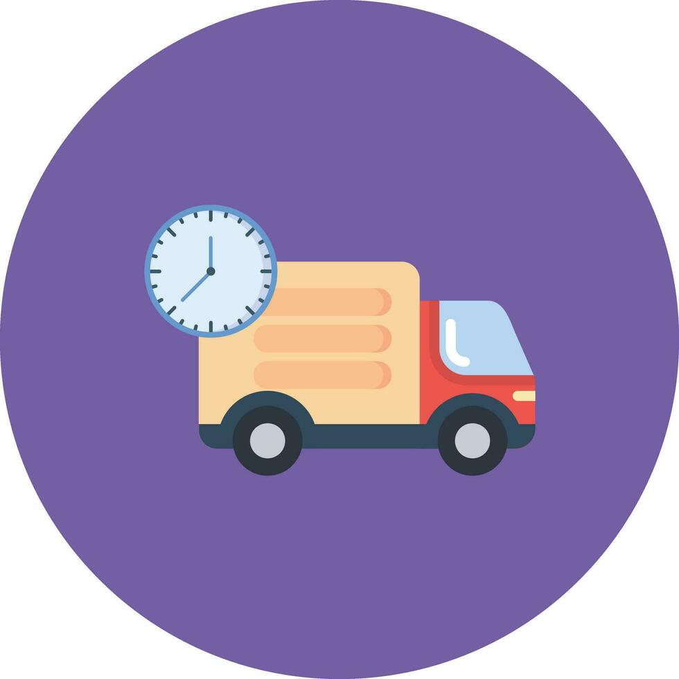 Delivery Time Vector Icon