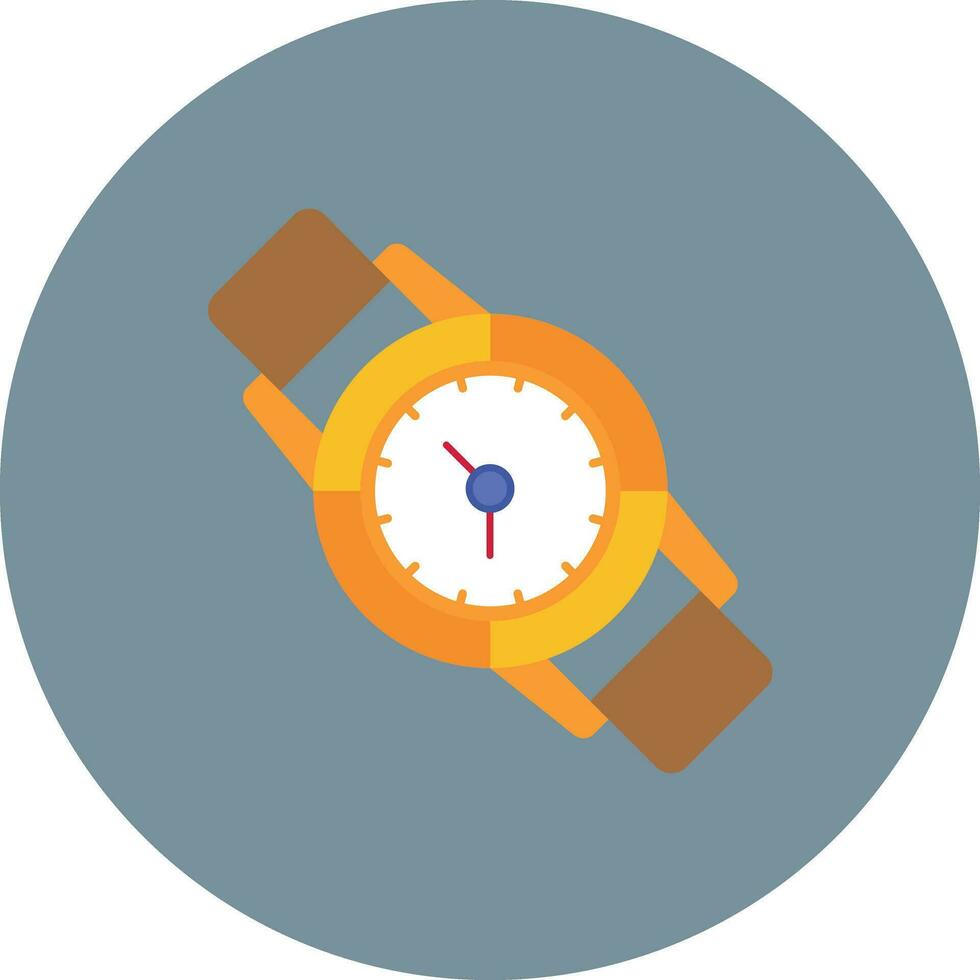 icono de vector de reloj de pulsera