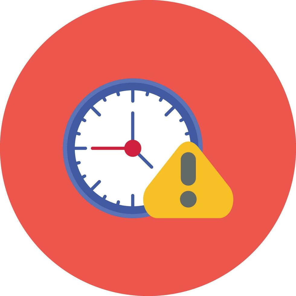 Time Alert Vector Icon