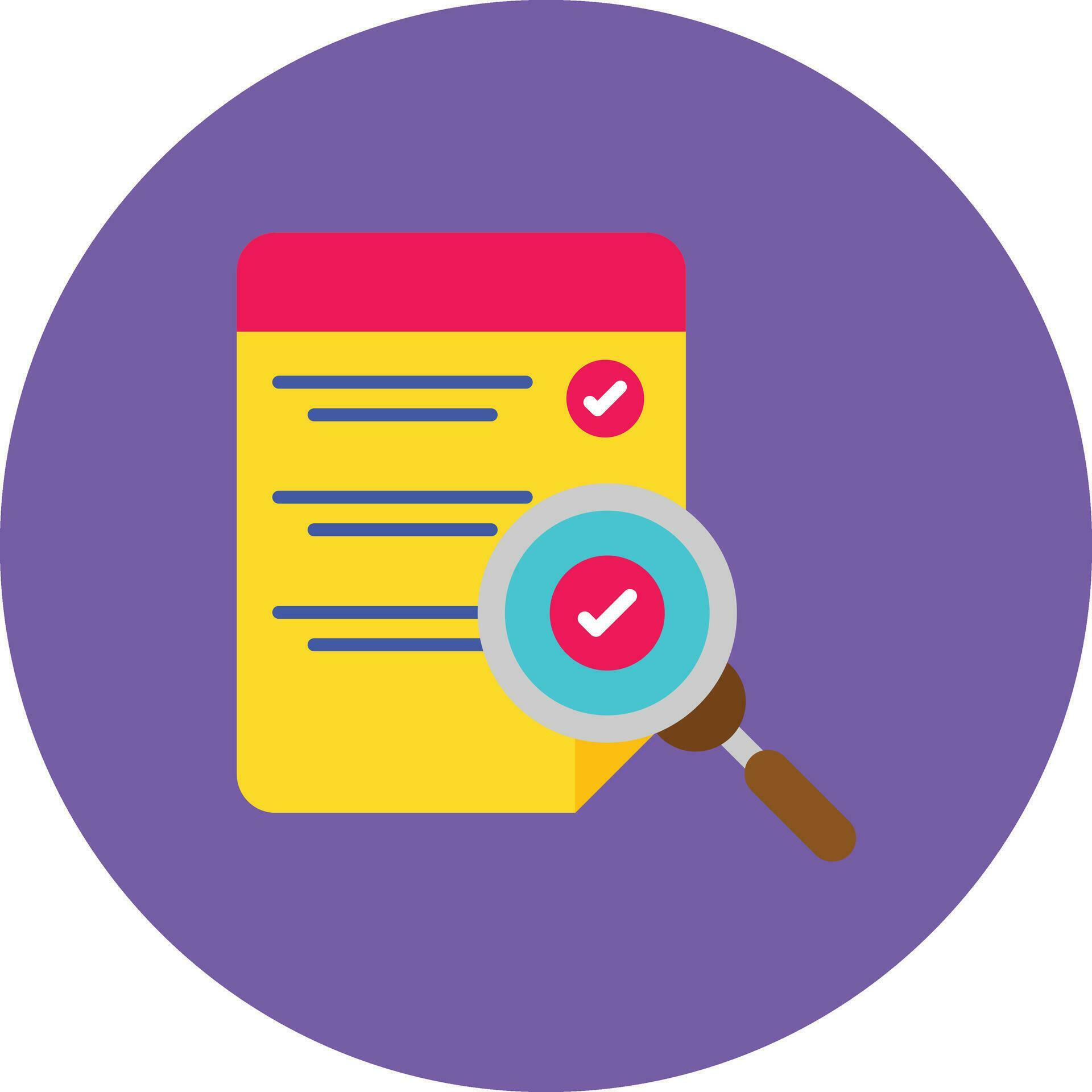 Checking Files Vector Icon 31068928 Vector Art at Vecteezy