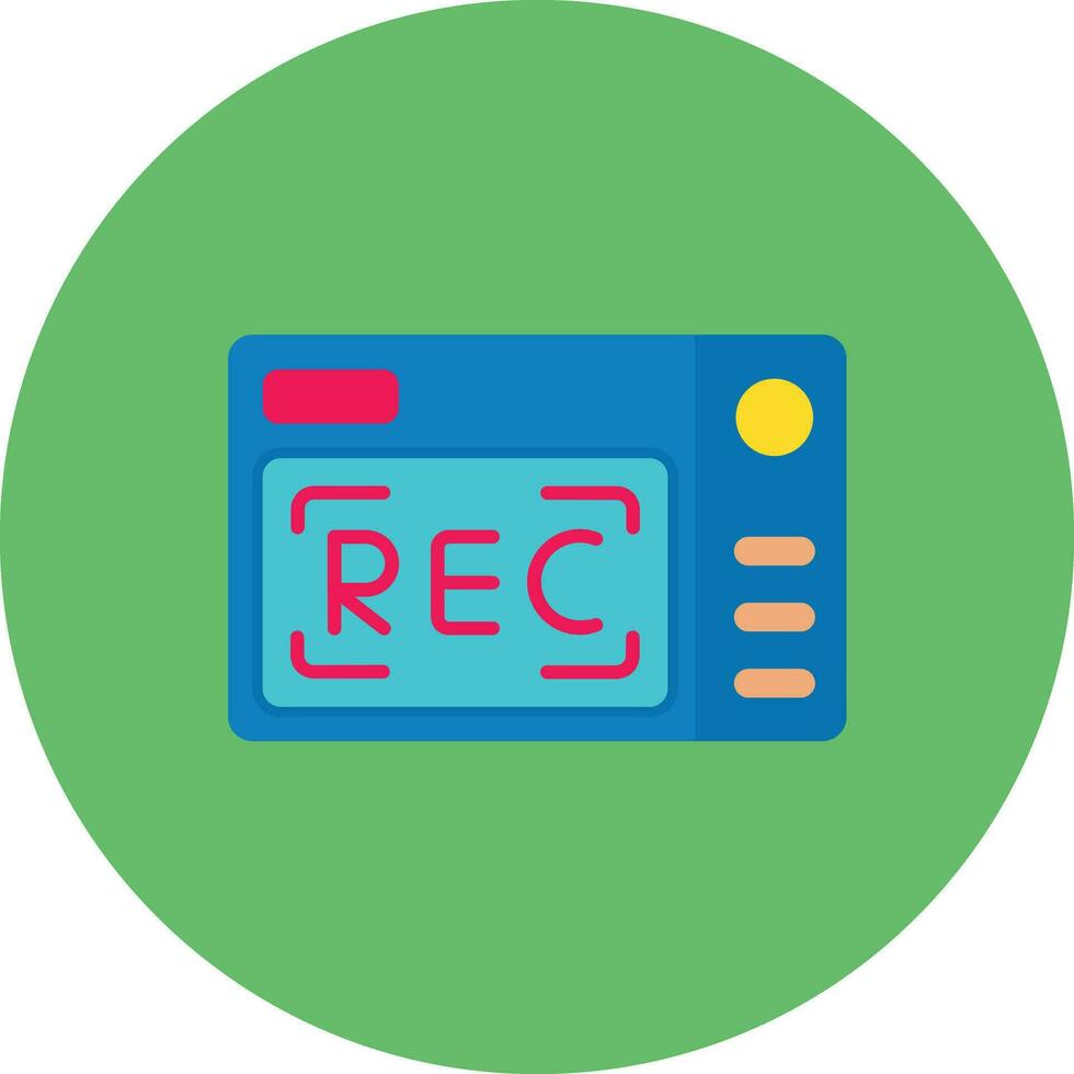 Video Recording Vector Icon