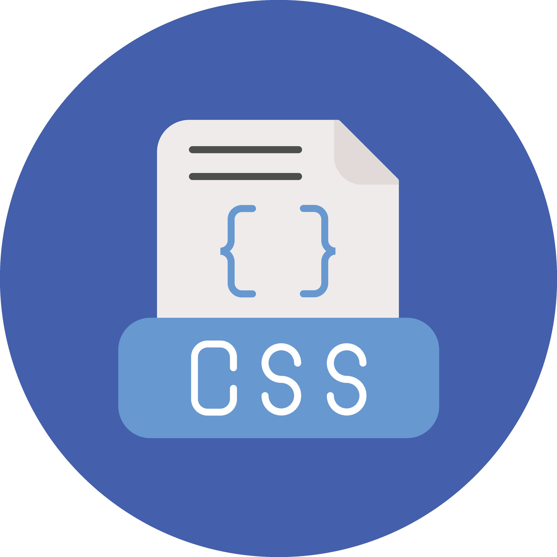 Css File Vector Icon 31068987 Vector Art at Vecteezy