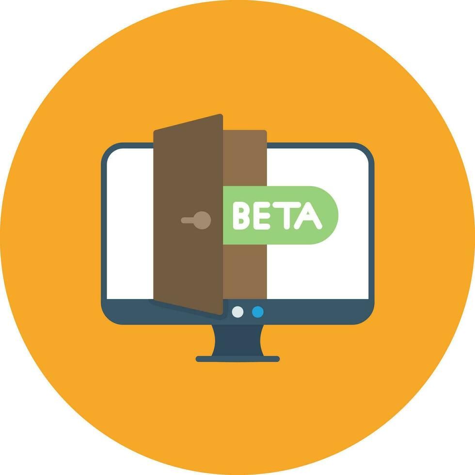 Beta Vector Icon