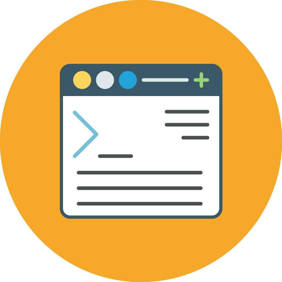 Code Terminal Vector Icon 31069005 Vector Art at Vecteezy