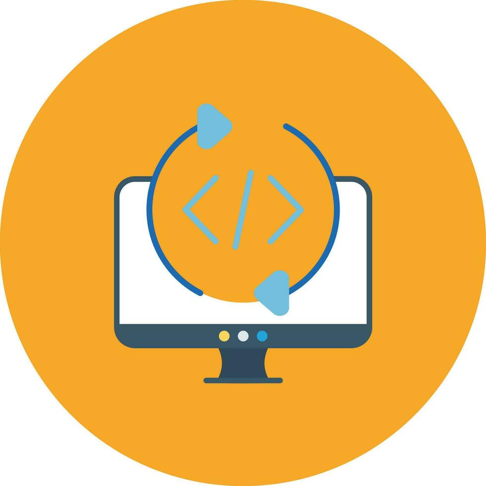 Programming Cycle Vector Icon 31069011 Vector Art at Vecteezy