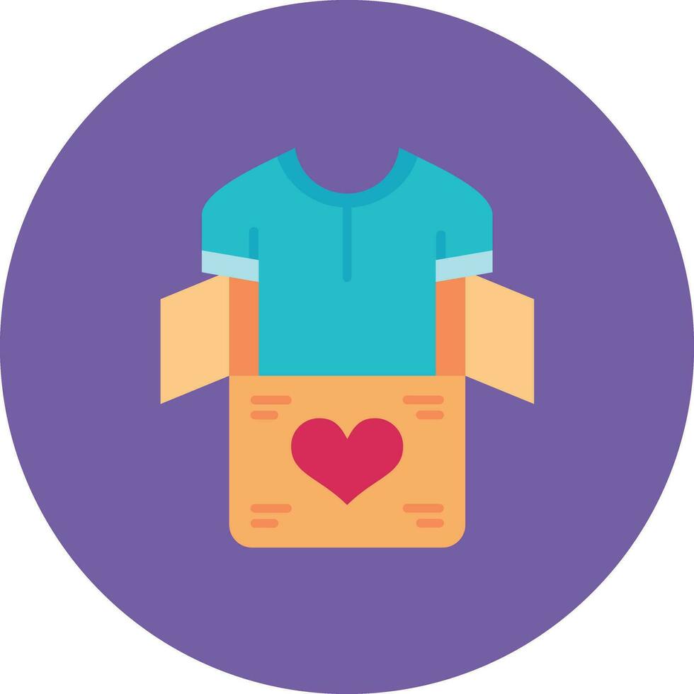 Clothes Donation Vector Icon