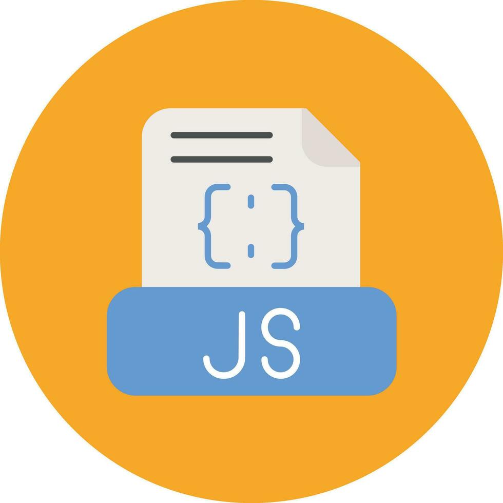 Javascript File Vector Icon