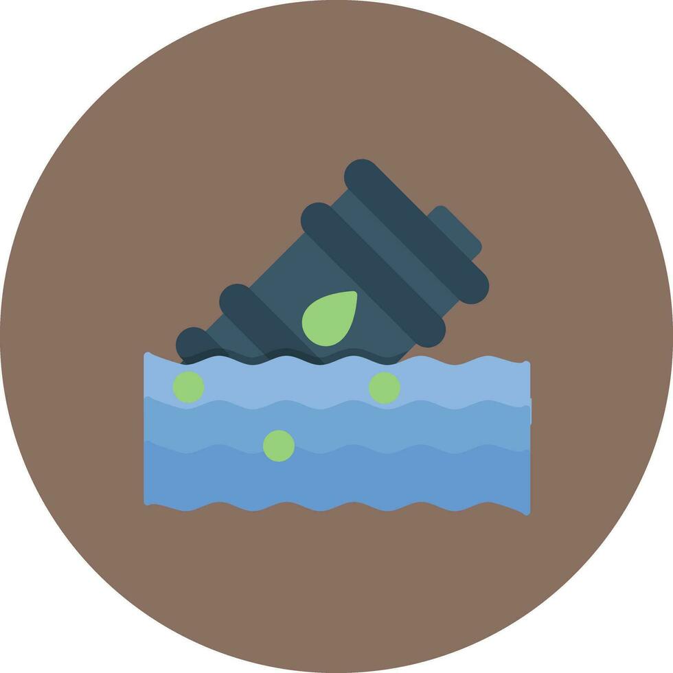 Toxic Waste Vector Icon